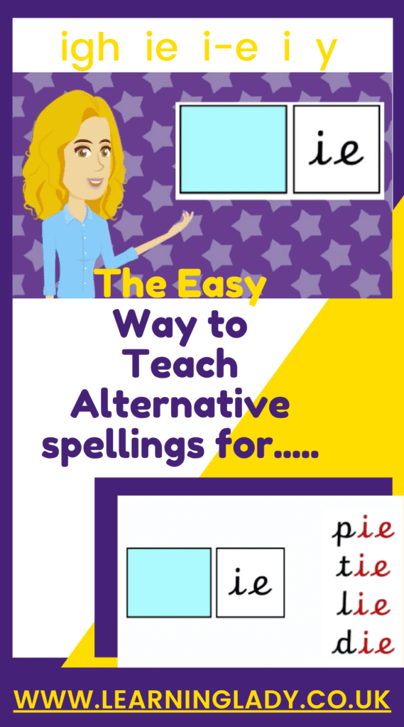 IE phonics in phase 5 
