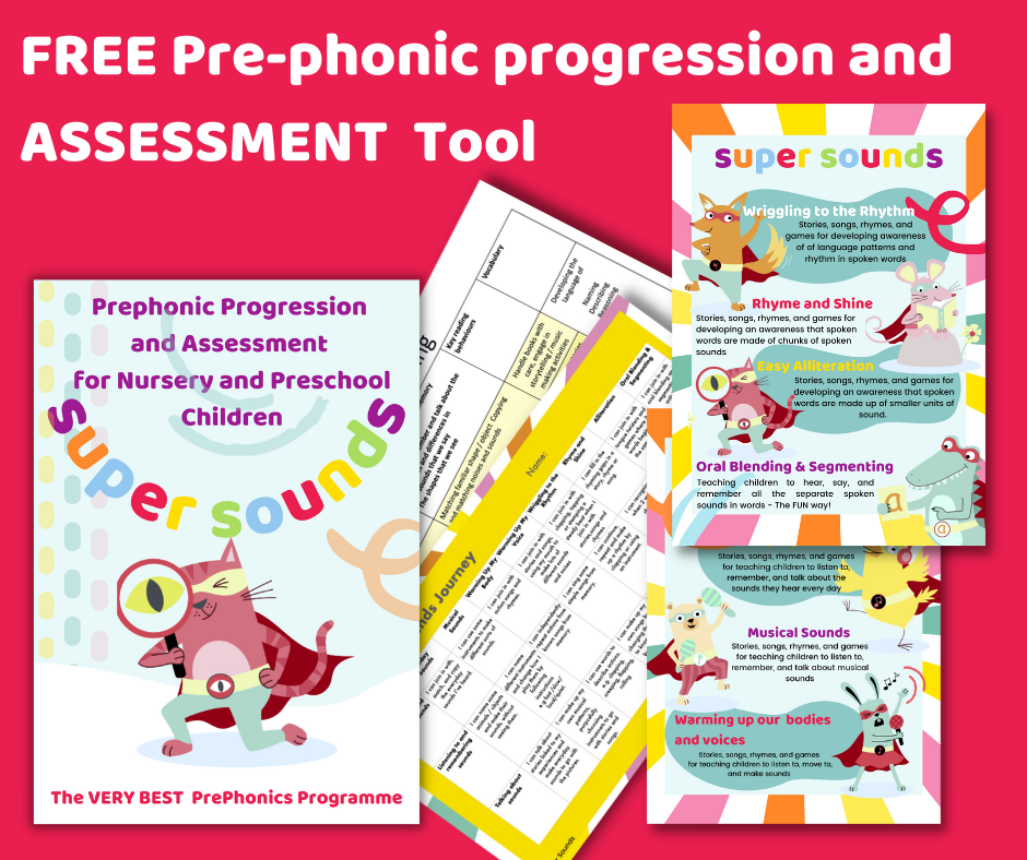 Phase 1 phonics progression