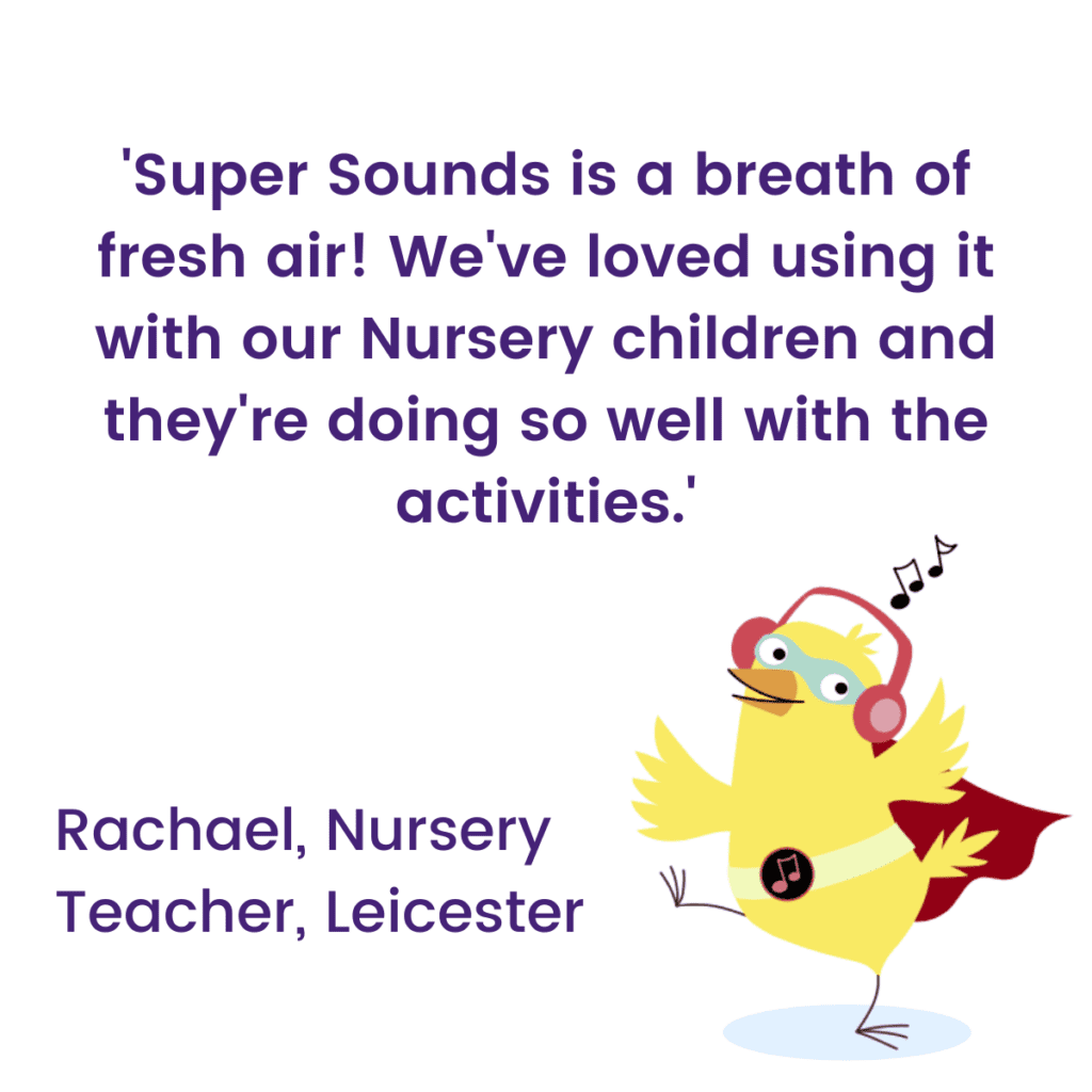 testimonial for super sounds by The Learning Lady