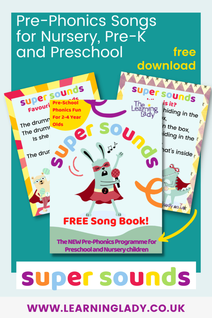 a picture of the super sounds songbook and examples of song book pages