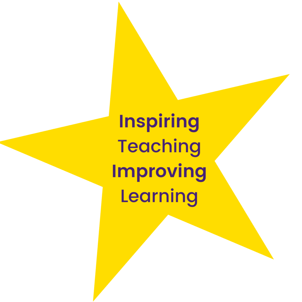 brand tagline for the learning lady educational consultant, inspiring teaching, improving learning