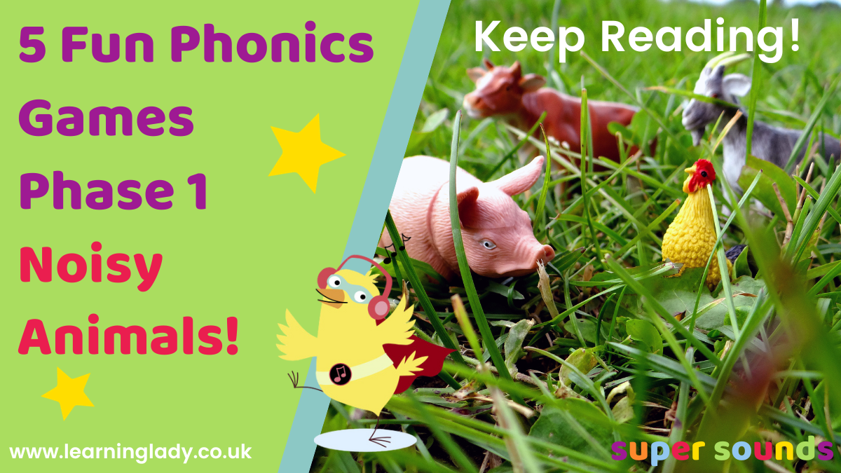 Super Simple Phonics Games Phase 1 | Animal Sounds