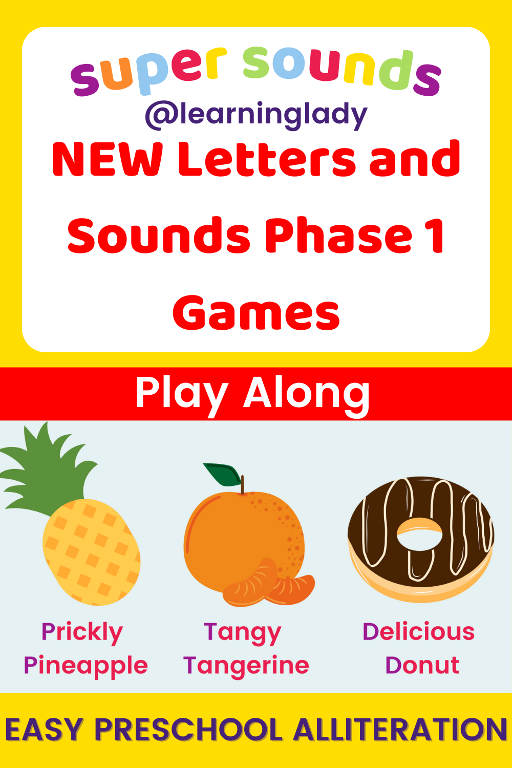 Phonics Instant Learning Phonics For Nursery | 6 super simple ideas for instant success!