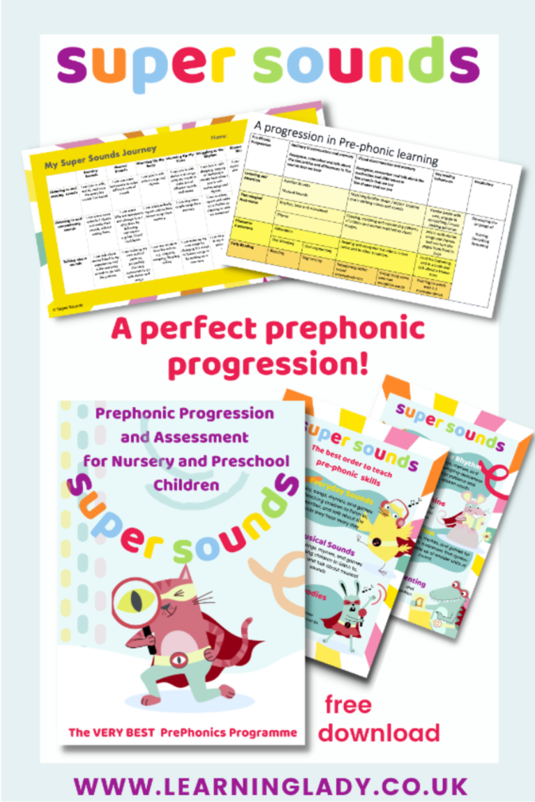 An image of The Learning Lady Supersounds A Perfect Prephonic Progression download