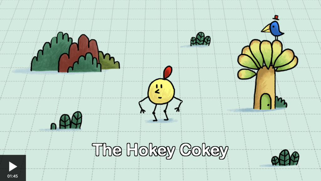 An image of the Hokey Cokey Song